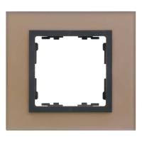 Симон 82817-34 Рамка 1-пост Медь+Графит