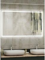 Зеркало "Mercury Led" 1000*700 подогрев, часы