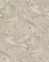 2213DTT Обои Wiganford Hampton Мотив геометрический муар светло-бежевый Комп  винил на флиз 1,06*10