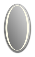 Зеркало Gem.Desing EL-V-VS-H1000-550 овал без контурн.подсветки РАСПРОДАЖА