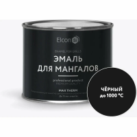 ЭЛКОН Эмаль термост. ELCON Max Therm для мангалов черная 0,8 кг (до 1000 С)