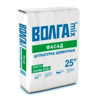 ВОЛГАМИКС штукатурка цементная ВОЛГА-mix фасад 25кг СУПЕР ЦЕНА