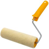 Валик малярный с рукояткой "Велюр", ось 6 мм, D40 мм, 240 мм / 04-1-411