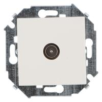 Симон 1591475-031 Розетка TV Сл. кость