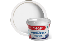 Старт краска влагостойкая, БЕЛОСНЕЖНАЯ 3,0 кг