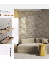 2127DTT Обои Wiganford Hampton Мотив кракелюр ванильно перламутровый Комп. винил на флиз.1,06*10