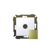Симон 34475-036 Розетка TV одиночная бронза