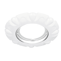 Светильник Gauss Metal CA056 круг белый перламутр Gu5.3 1/100