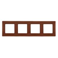 Легранд 672574 Рамка 4-пост какао