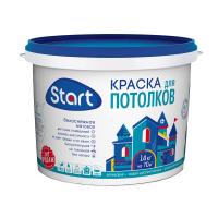 Старт Краска .7кг д/потолка бел.