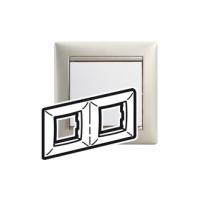 Легранд 770482 Рамка 2-пост. Жемчужная