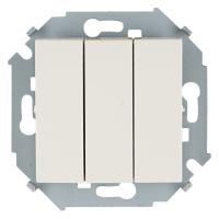 Симон 1591391-031 Выключатель 3-кл. Сл.кость