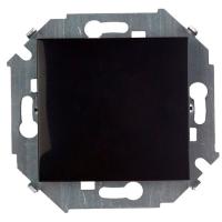 Симон 1591201-032 Выключатель проходной Черный
