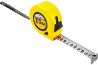 Рулетка Т1, корпус ABS-пластик, трехслойное покр. ленты, две кнопки фиксации, 7,5мх25мм /15-1-507+++