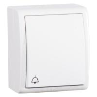 Симон 1594150-030 Звонок IP44 Белый