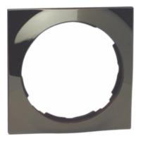 Симон 88612-35 Рамка 1-пост.Квдрат.Вороненая Сталь