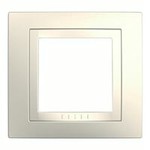 Уника 2.002.25 рамка 1-пост. Бежевая