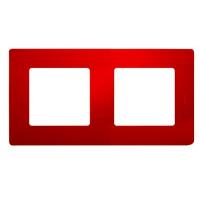 Легранд 672532 Рамка 2-пост КРАСНАЯ ETIKA