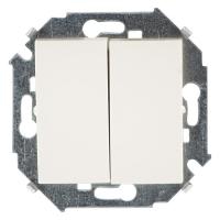 Симон 1591397-031 Выключатель 2-кл проходной Сл.кость