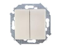 Симон 1591397-034 Выключатель 2-кл проходной Шампань