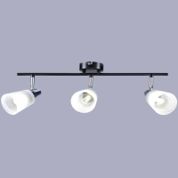 Светильник РС22277 BK+CR/3С