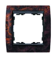 Симон 82815-68 Рамка 1-пост Орех+Графит