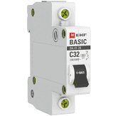 Автоматич.выкл. EKF BA 47-63 C 1P 32A 4.5кА