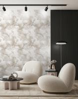 202008 ЕОбои Solo Disco Серый мрамор к E201908 Компактный винил на флизелине 1,06*10 