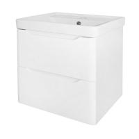 Комплект Тумба ЛОТОС (LOTOS) 50/2 (570х425х510) CS00094662 подвесная с раковиной Монте (Monte) 50