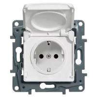 Легранд 672232 Розетка IP44 Белая