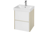 СКАНДИ 55 (1A251701SDB20 тумба Белый мат/дуб верона+рак1WH501620 "Адриана-55)