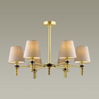 Люстра 4429/6C LN20 ант/латунь беж E14 6*40W 220V Montana