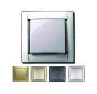 Симон 34201-38 Переключатель Металлик Графит