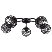 Светильник РС20721 BK+CR/5C 