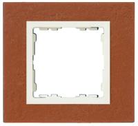 Симон 82717-64 Рамка 1-пост.Обожж.кирпич+Сл.кость