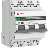 Автоматич.выкл. EKF BA 47-63 C 3P 40A 4.5кА