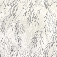 201703E Обои Solo Willow Ива серо-голубая на св.сером фоне к E201803 Комп.винил на флизелине1,06*10