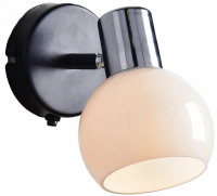 Светильник РС21068 BK+CR/1W