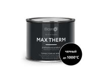 ЭЛКОН Эмаль термост. ELCON черная 0,4кг в банке (до 1000 С)