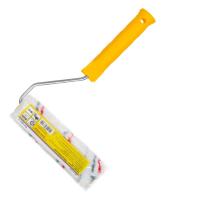 Валик-мини с рукояткой Велюр, ось 6 мм, D15мм, ворс 4мм, 100мм / 06-4-911