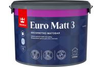 Тиккурила Краска интерьерная Euro Matt 3 А гл/мат, 9 л