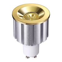 Лампа светод.358239 NT19 золото IP20 GU10 7W 85-265V