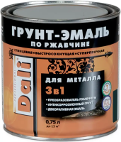 Грунт-эмаль ДАЛИ / DALI 3в1 ГРАФИТОВАЯ Зеленая 0,75л / 221450 АКЦИЯ