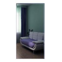 Зеркало 4мм 1000*500 еврокромка, крепеж