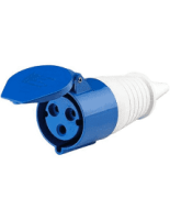 Розетка 213 переносная 2Р+РЕ 16А 220В