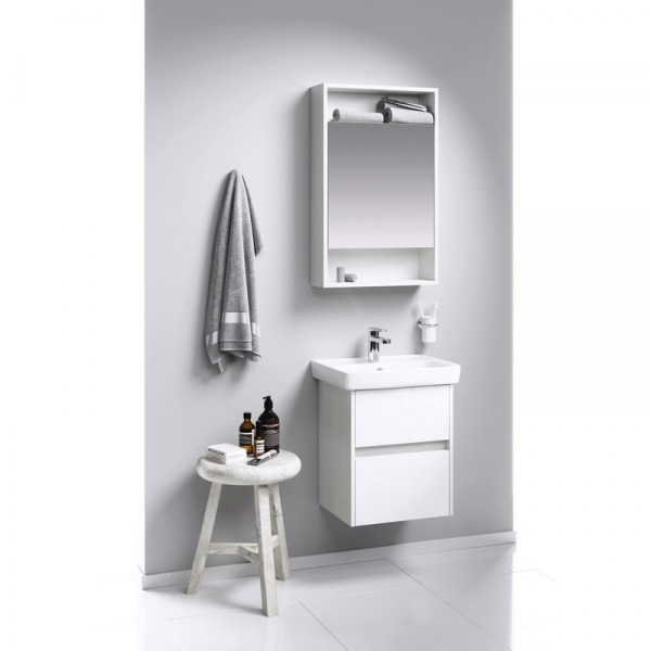 СИТИ 50 (тумба подвеснаяТ5/DK+ракМини50) дуб канадский