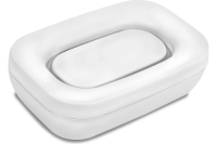 Мыльница открытая "Эллиса" белая  С843БЕЛ/19