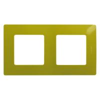 Легранд 672542 Рамка 2-пост Зеленый папоротник