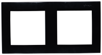Симон 1500620-032 Рамка 2-пост чёрный