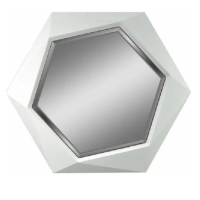 Зеркало "Звезда" белое 433х500